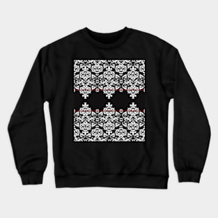 geometric Crewneck Sweatshirt